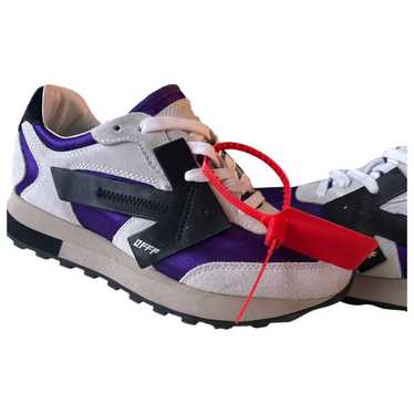 Off-White Runner leather trainers - image 1