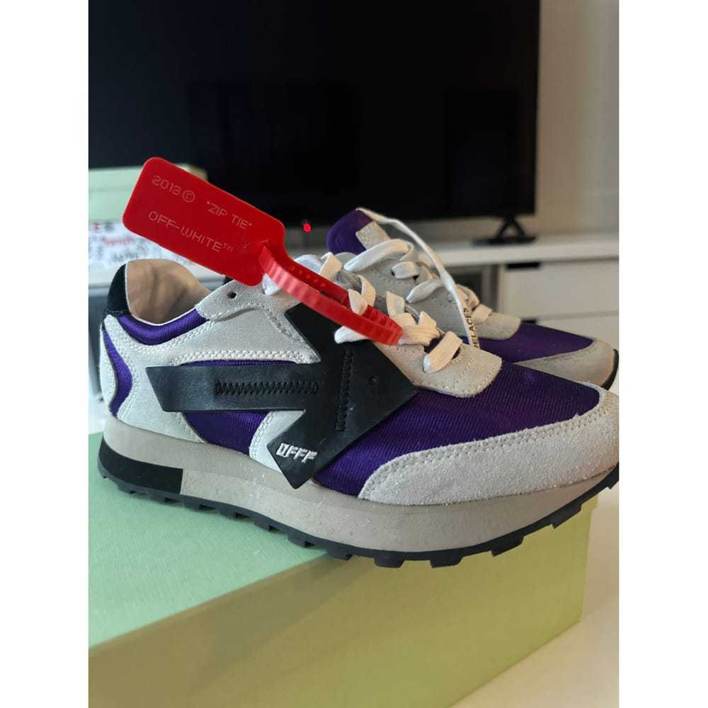 Off-White Runner leather trainers - image 8