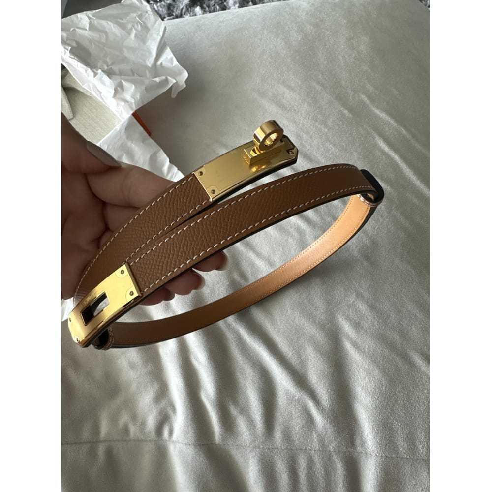 Hermès Kelly leather belt - image 2