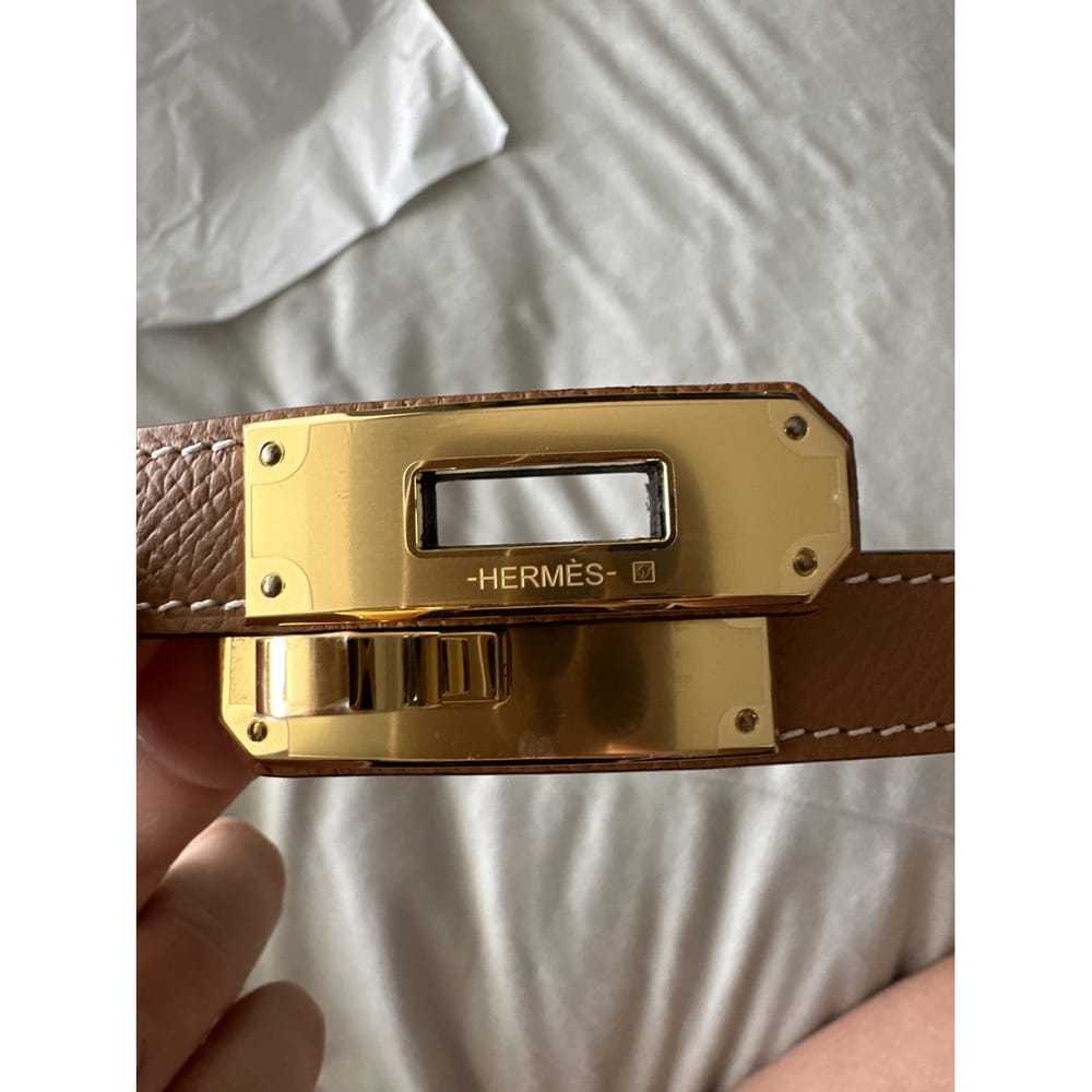 Hermès Kelly leather belt - image 3