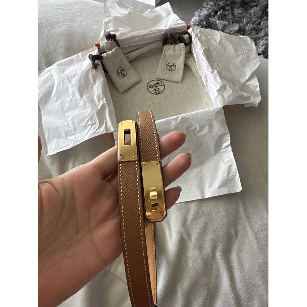 Hermès Kelly leather belt - image 5