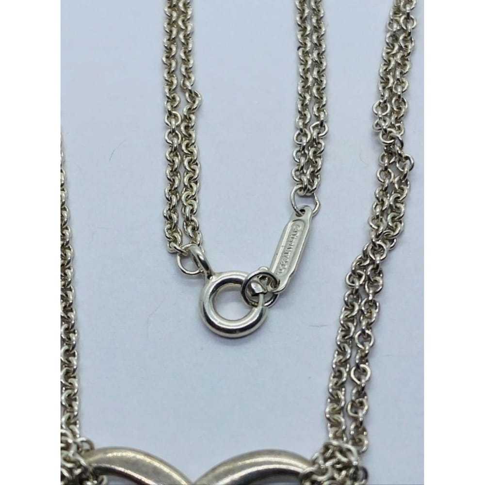 Tiffany & Co Tiffany Infinity silver necklace - image 4