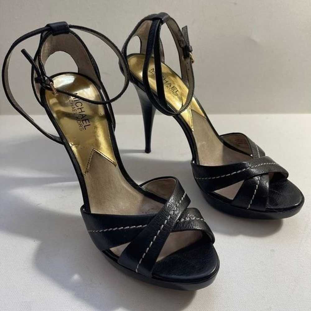 Michael Kors Leather high heel shoes women size 1… - image 1