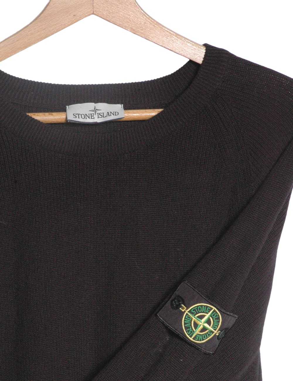 Vintage Stone Island 2018 Black Jumper | Size L - image 3