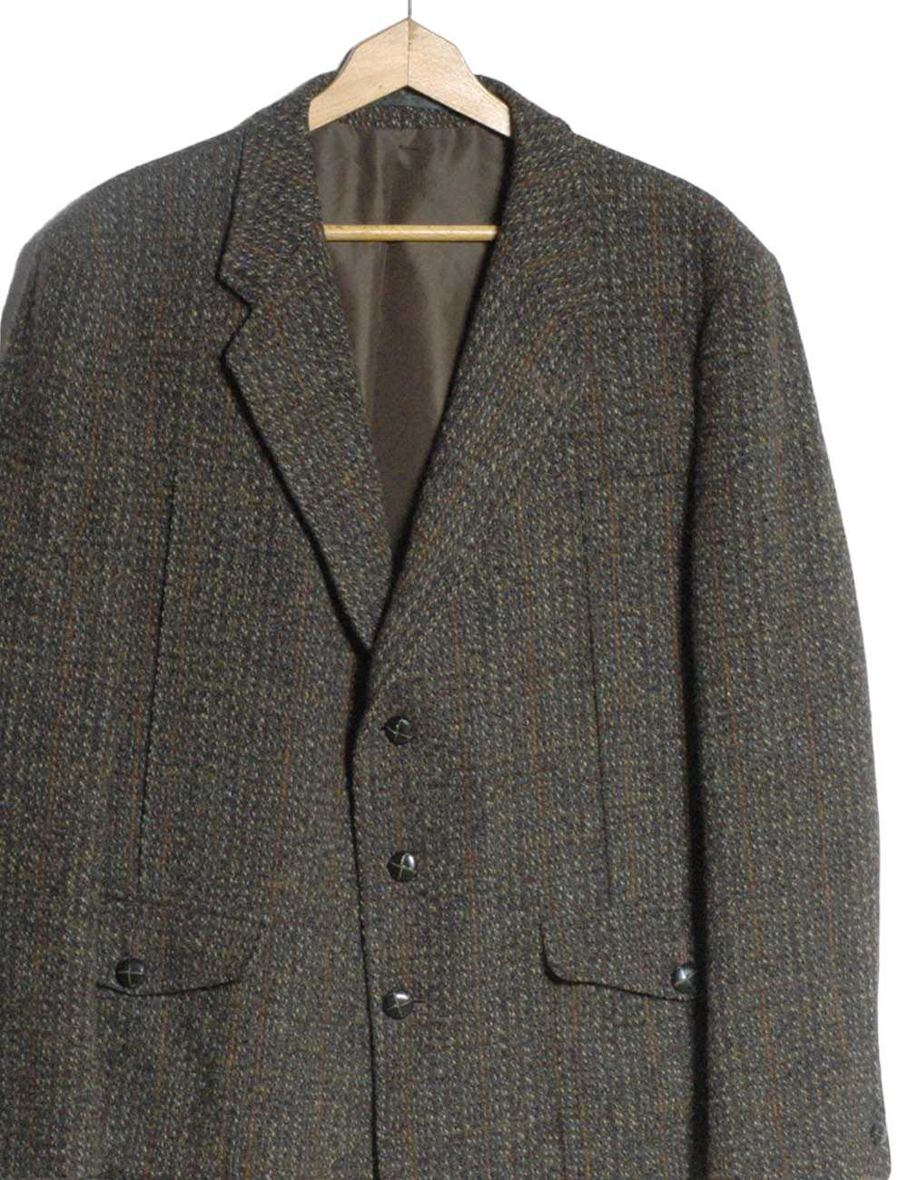 Vintage 1960’s Dunn & Co Harris Tweed Jacket | Si… - image 2