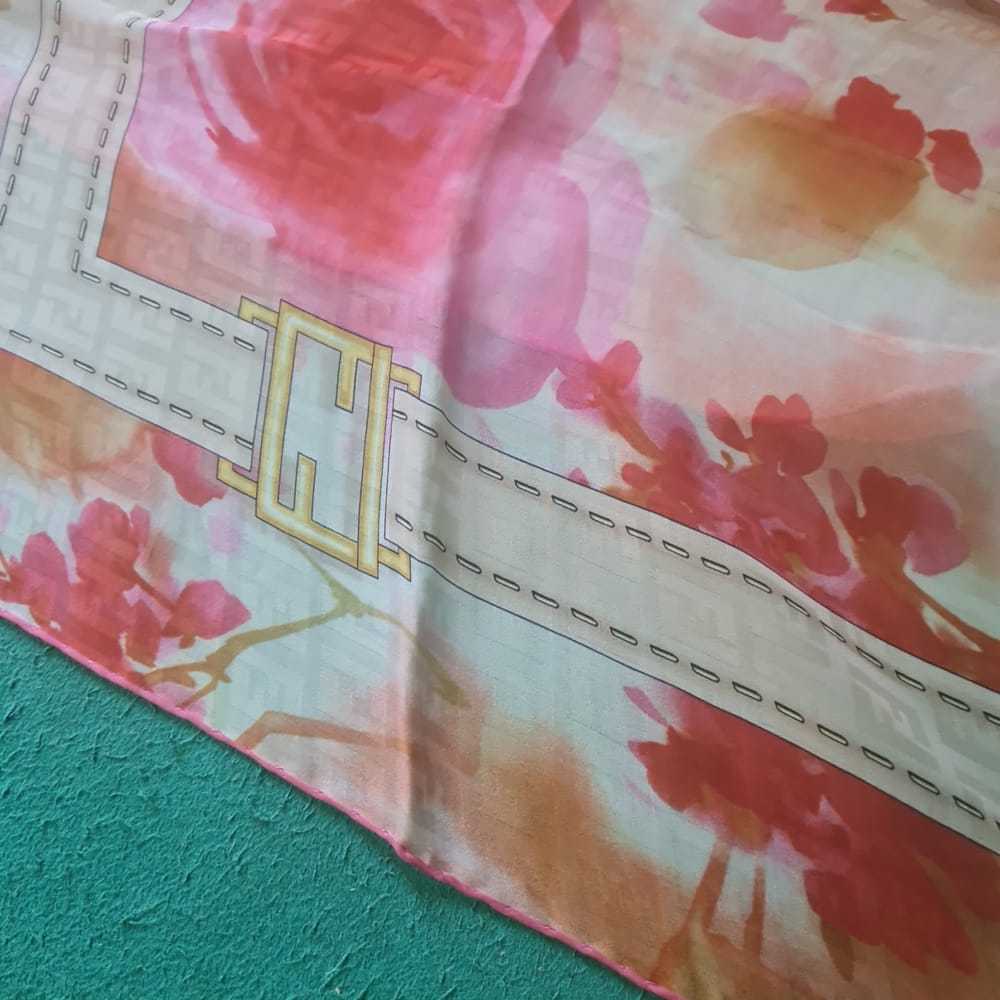Fendi Anneaux de foulards silk neckerchief - image 5