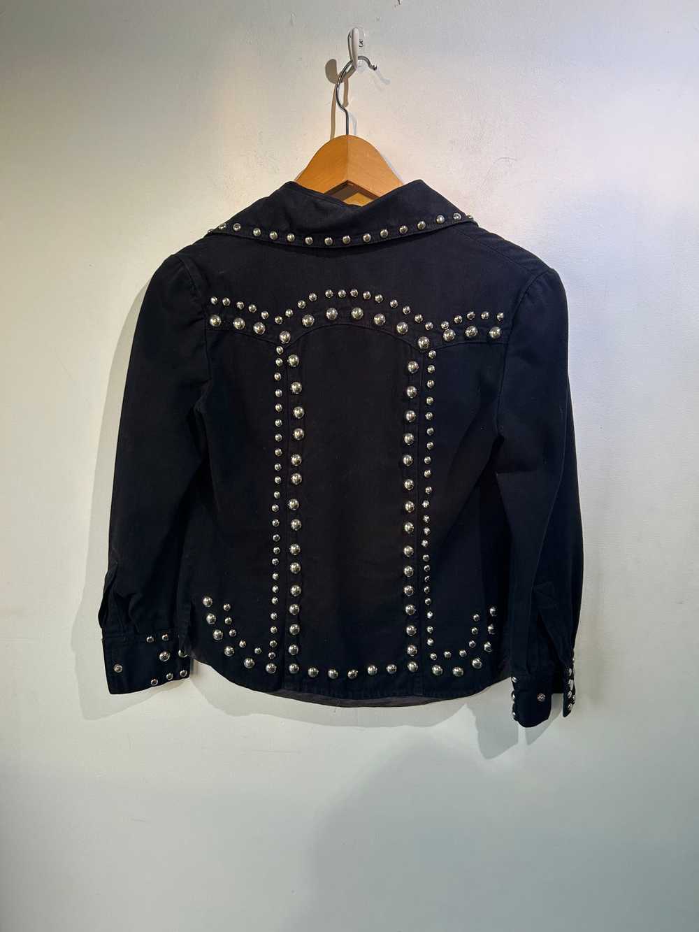 Vintage Roncelli Studded Black Jacket - image 3