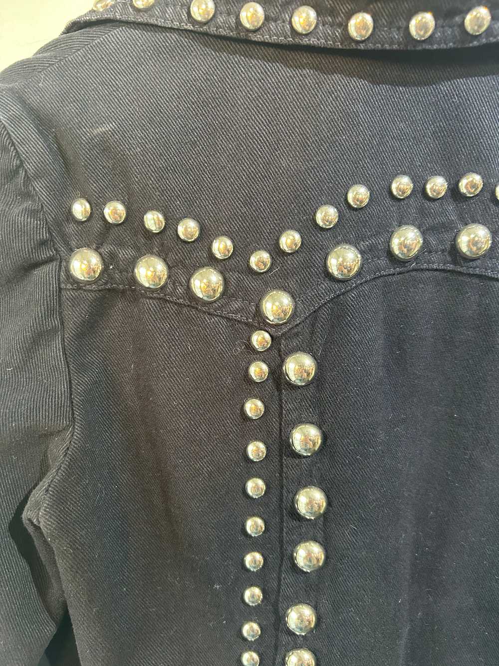 Vintage Roncelli Studded Black Jacket - image 4