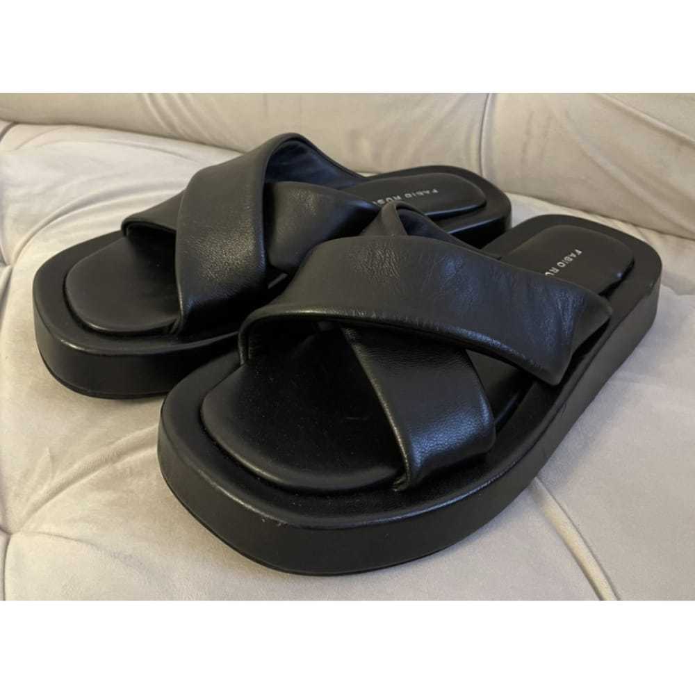 Fabio Rusconi Leather sandals - image 2