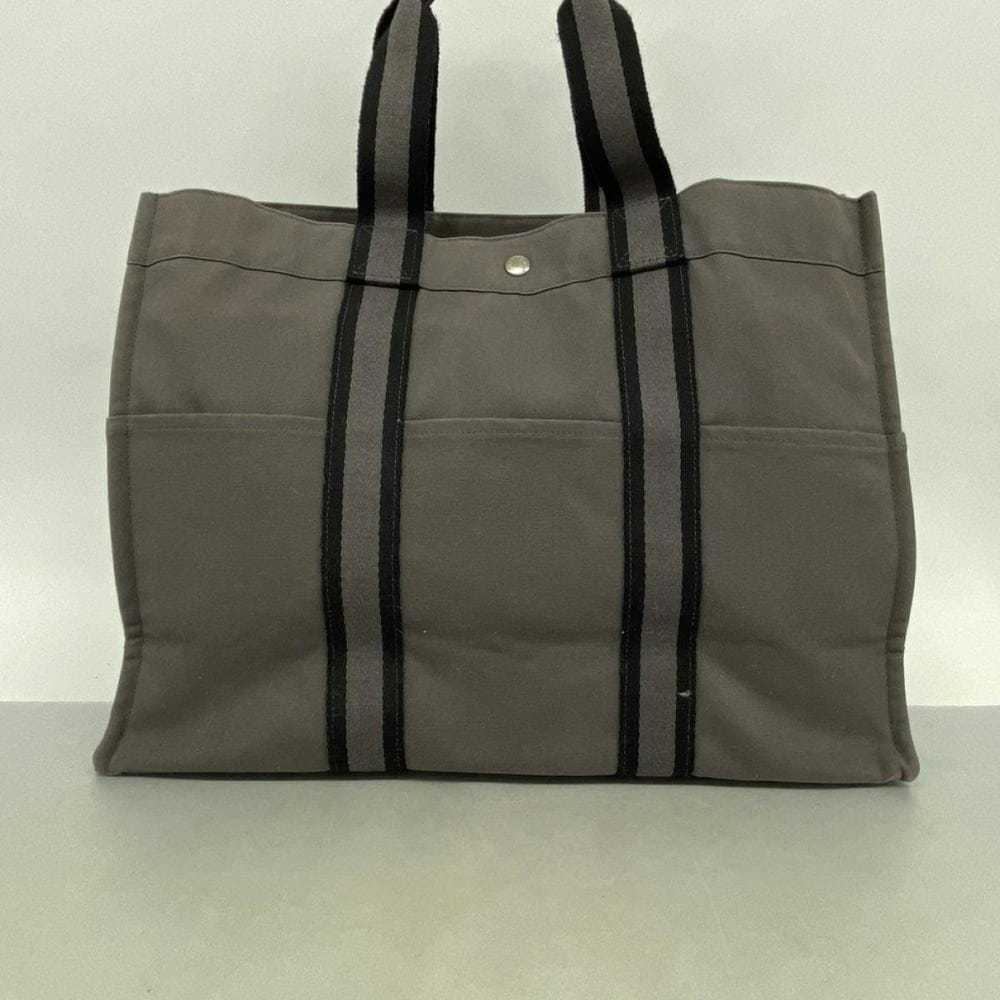 Hermès H cloth tote - image 11