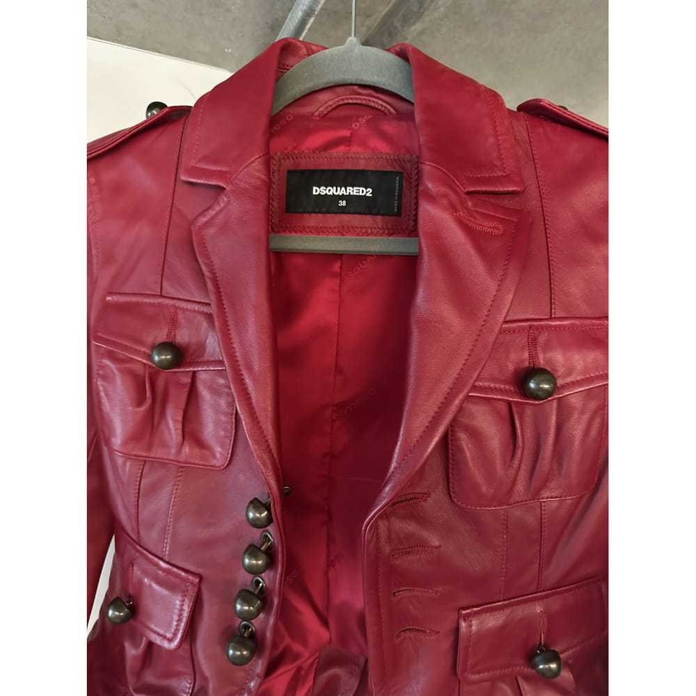 Dsquared2 Leather jacket - image 2