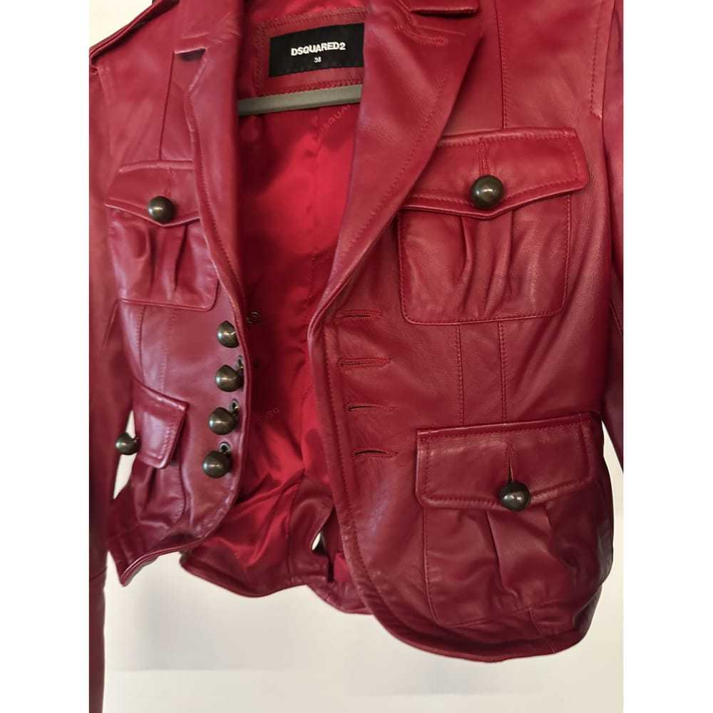 Dsquared2 Leather jacket - image 3