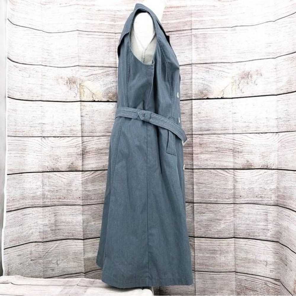 Isaac Mizrahi x Target Grey Coat Dress Size XXL - image 4