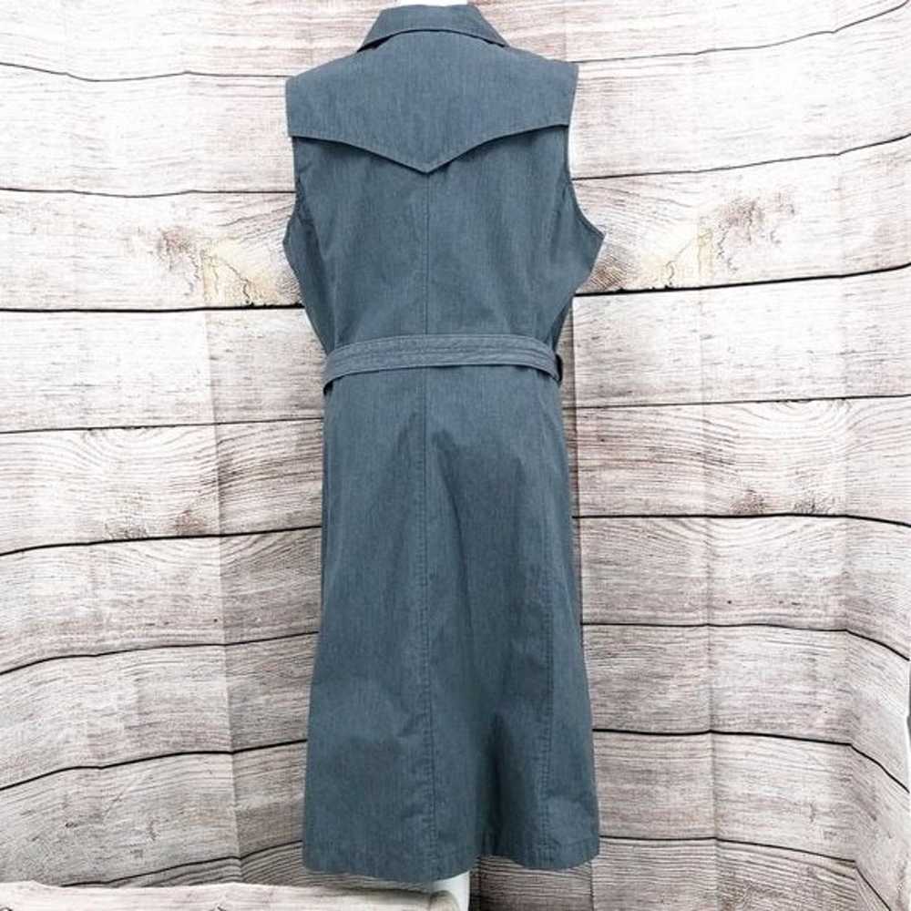Isaac Mizrahi x Target Grey Coat Dress Size XXL - image 5