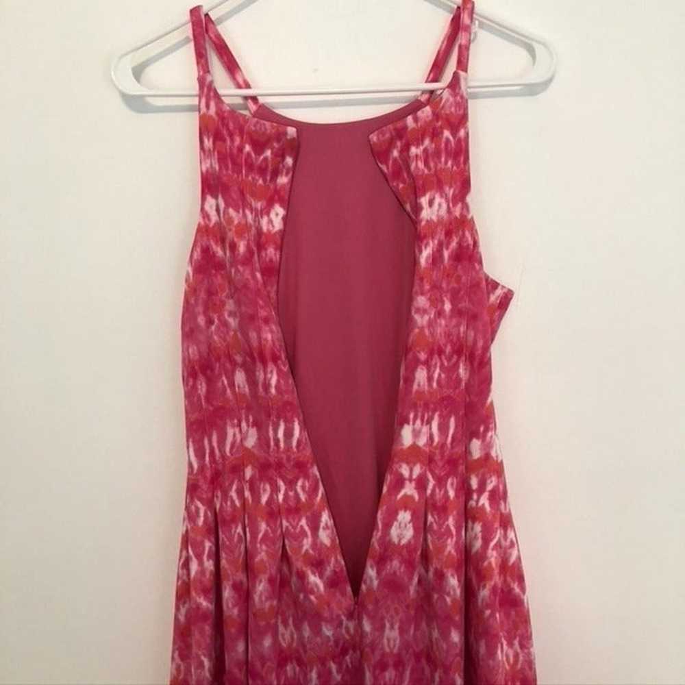 CALVIN KLEIN Halter Neck Fit & Flare Dress Pink W… - image 9