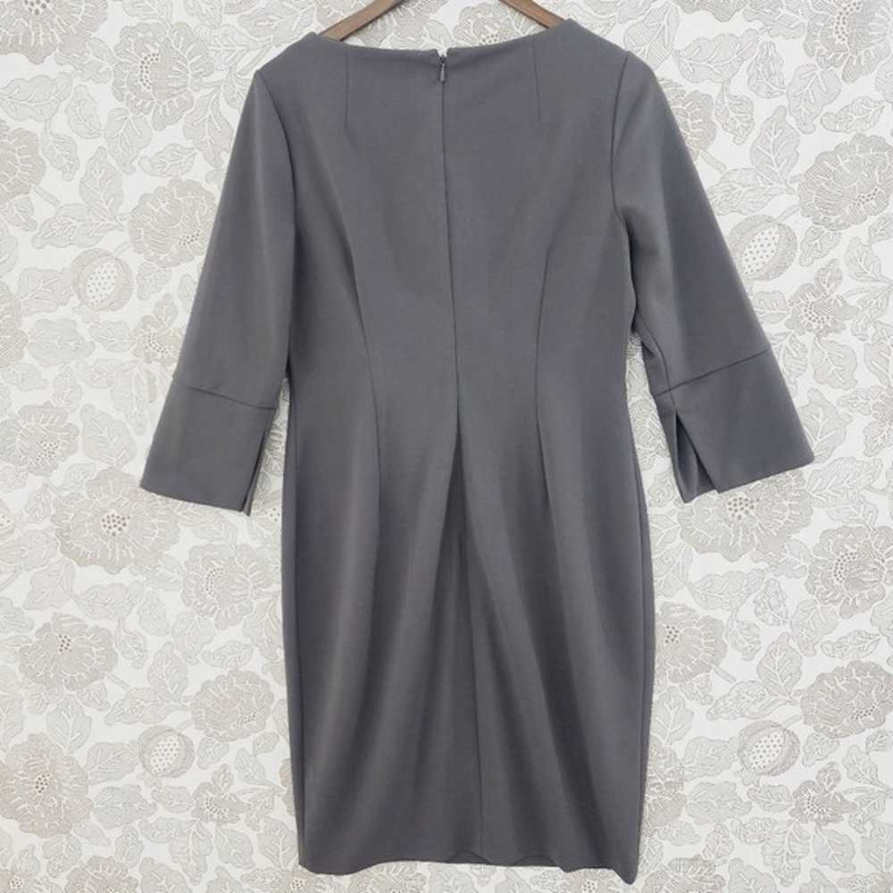 Calvin Klein Scoop neck Long Sleeve Sheath Dress … - image 2