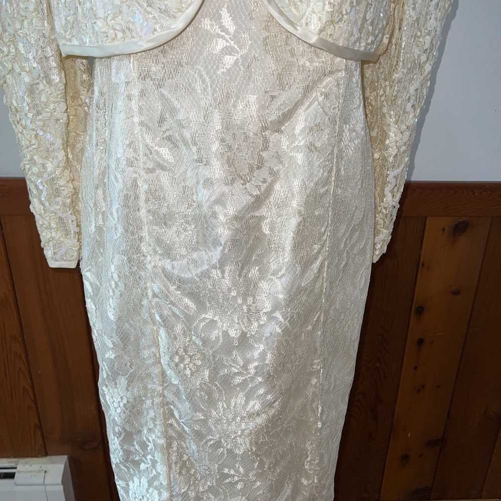 **Beautiful Vintage 1980s HW Collections Lace Rec… - image 3
