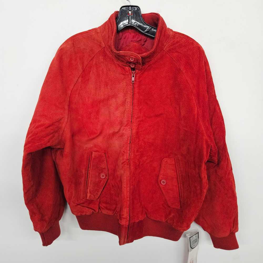 Rock Creek Red Leather Jacket - image 1