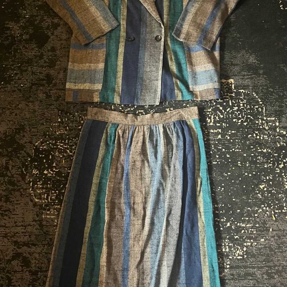 Vintage blazer & skirt set - image 1