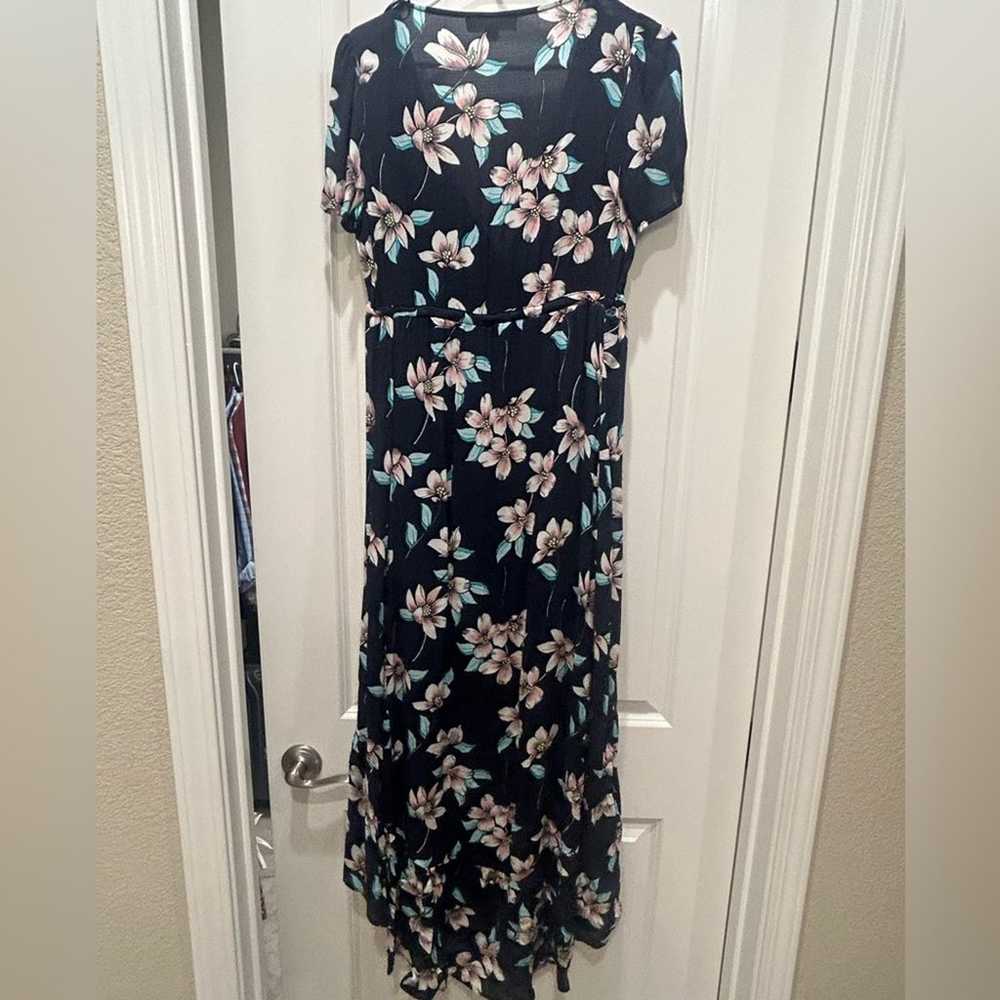 LOVESTITCH Floral High/Low Dress Small 4-8 BOGO - image 4