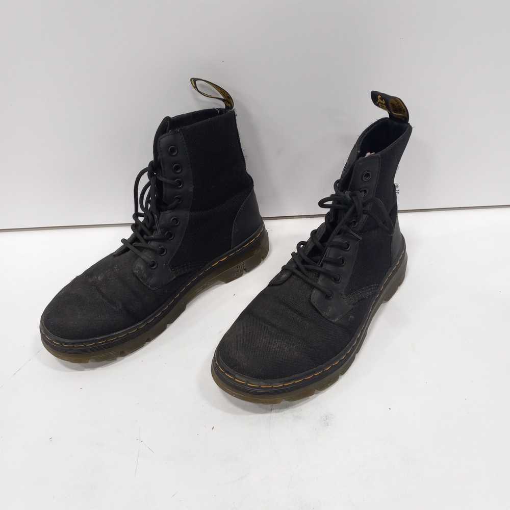Dr. Martens Men's Black Boots Size 8 - image 1
