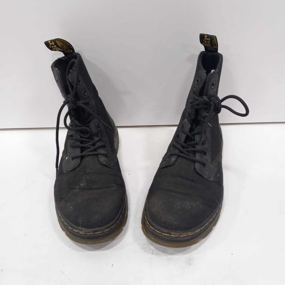 Dr. Martens Men's Black Boots Size 8 - image 2