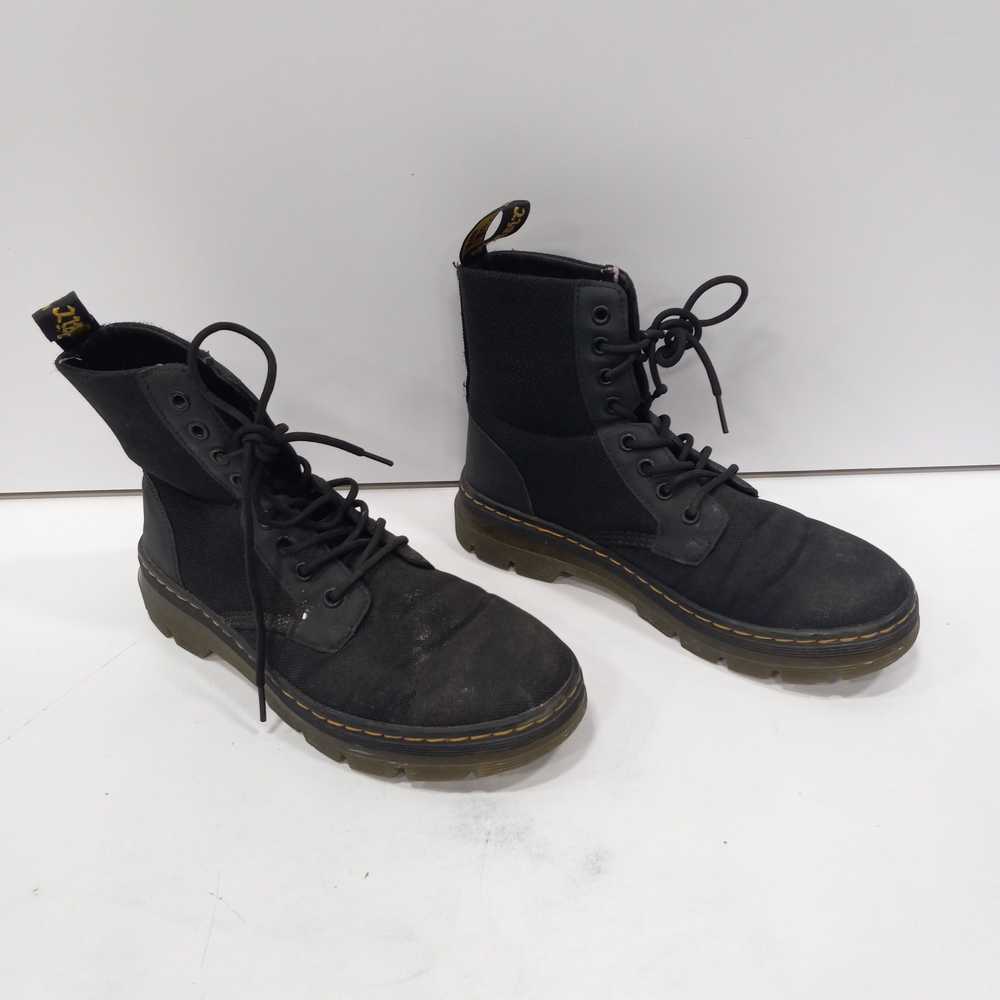Dr. Martens Men's Black Boots Size 8 - image 3