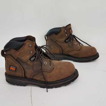 Timberland PRO Pit Boss Steel Toe Work Boots Size… - image 1