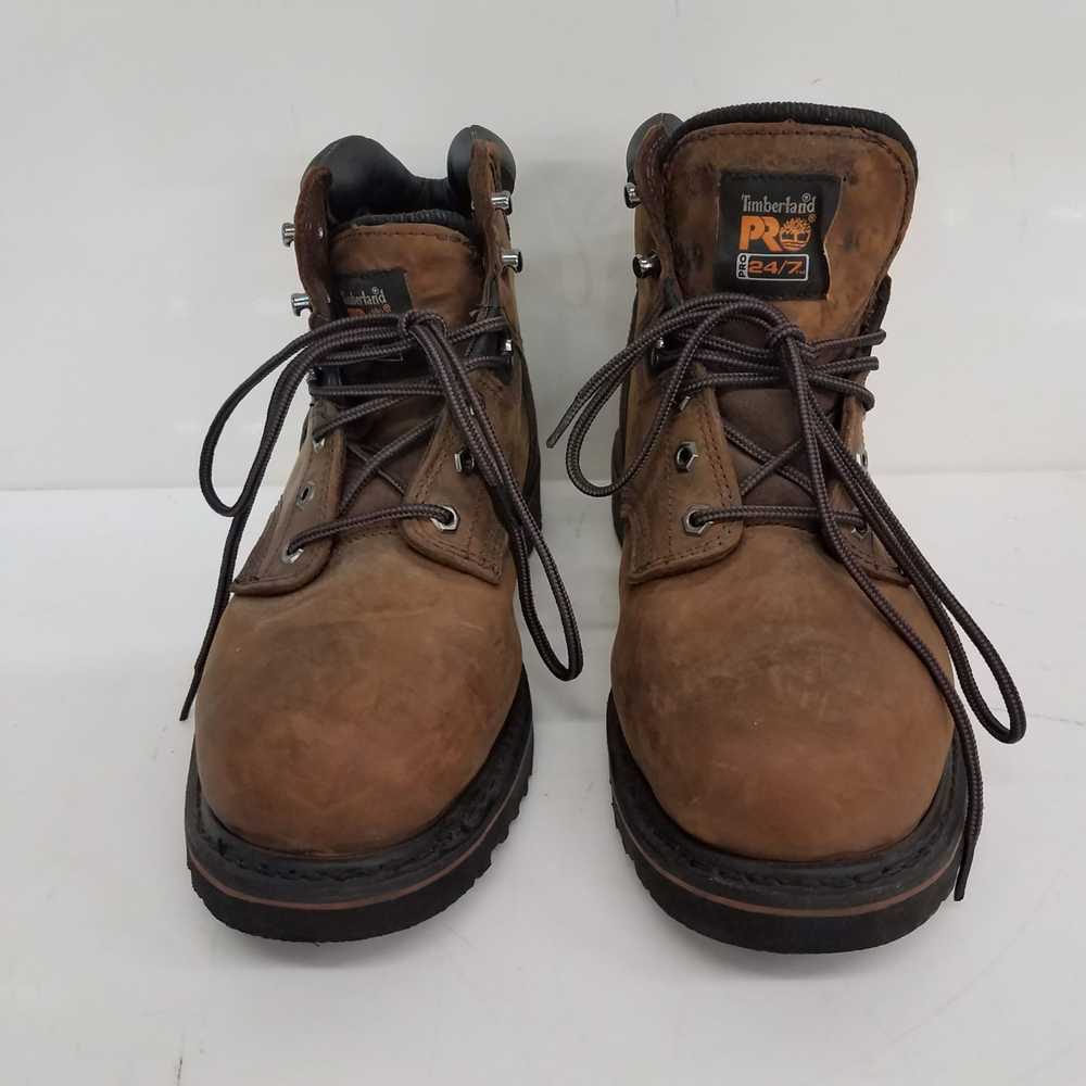 Timberland PRO Pit Boss Steel Toe Work Boots Size… - image 2