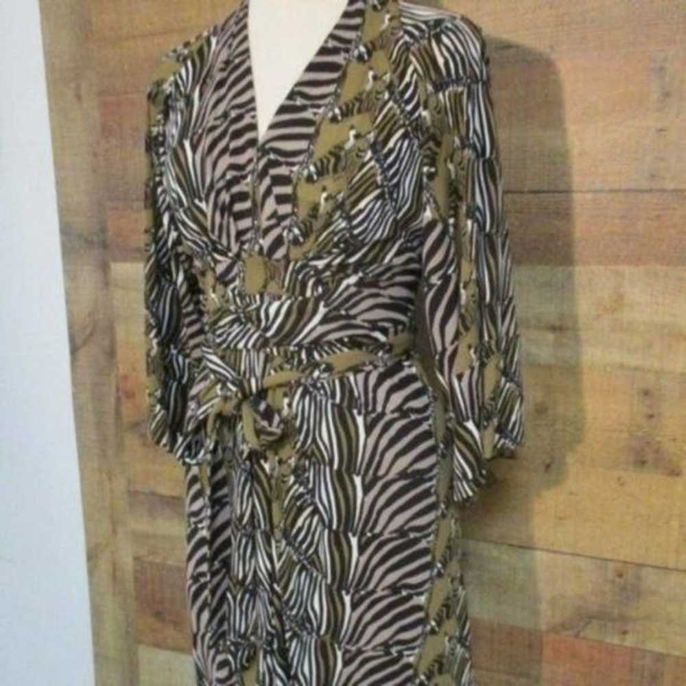 Banana Republic Issa Collection Zebra Dress 0 - image 3
