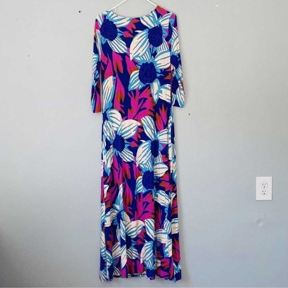 Soft Surroundings Serena Floral jersey soft Maxi … - image 6