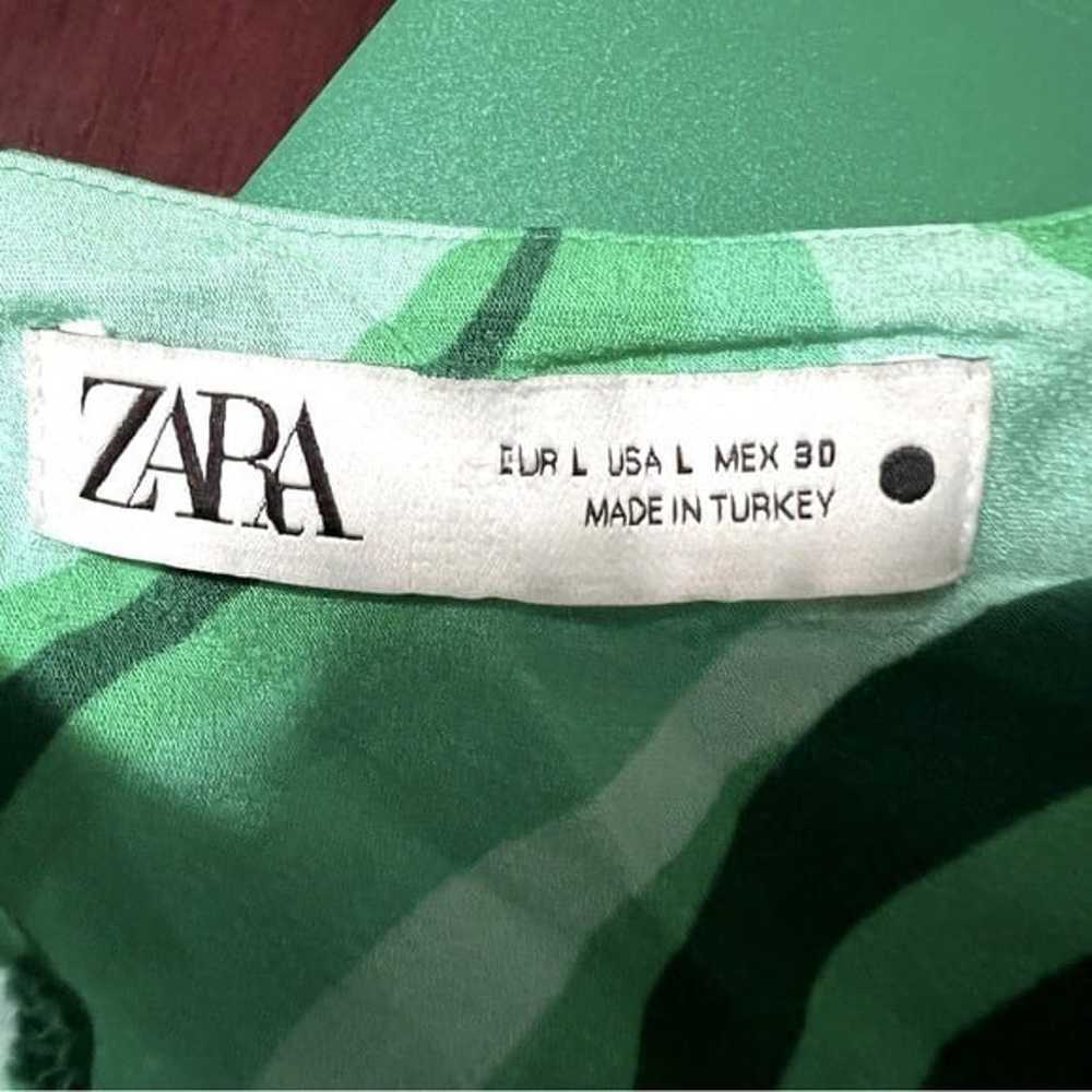 Zara Safia Dress Micro Mini 70s Inspired Criss Cr… - image 8