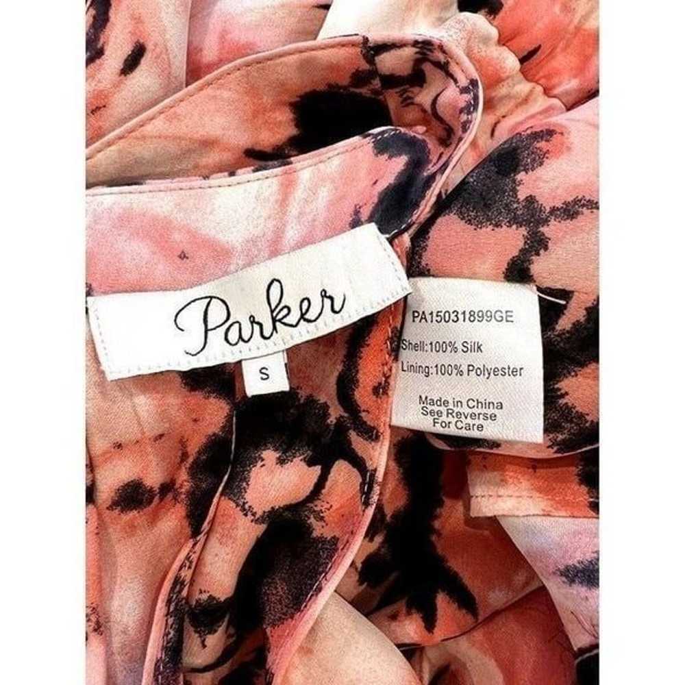 Parker Kita Silk Dress in Pink Size S - image 6