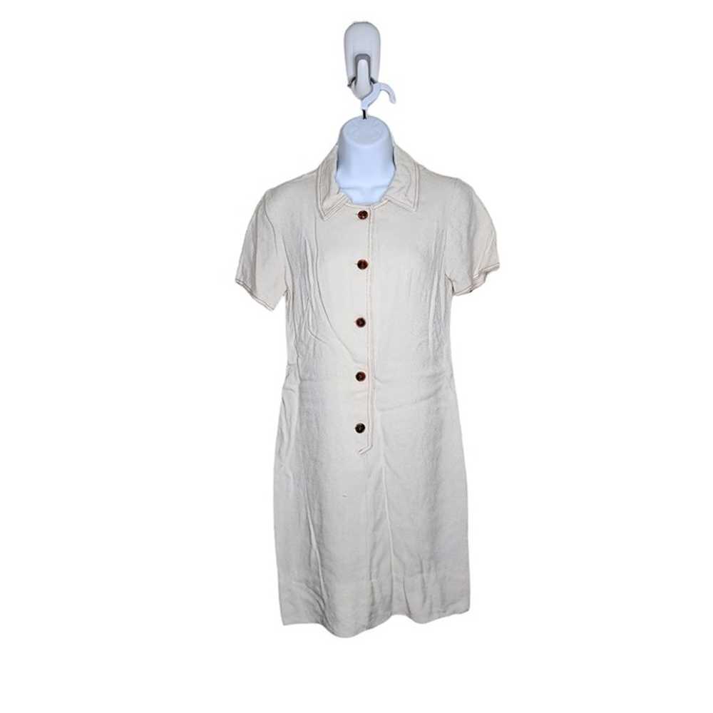 Vintage 50s Kay Windsor Short Sleeve Shirt Dress … - image 2