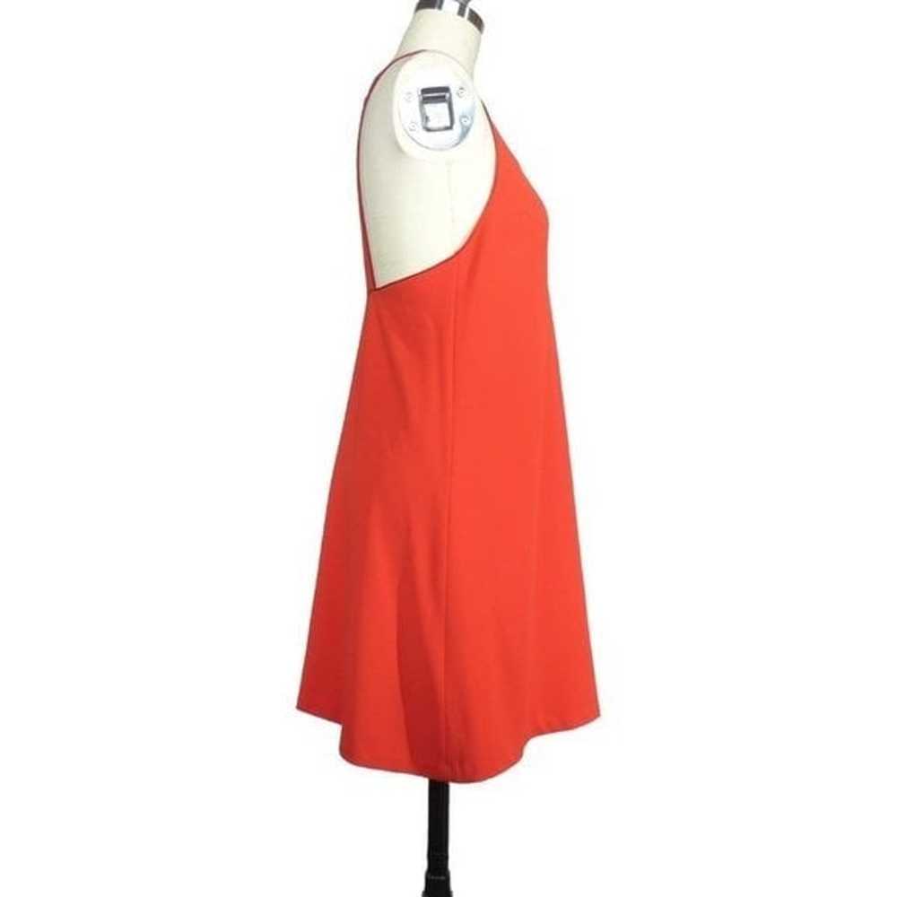 Alice + Olivia Halle Crepe Shift Mini Dress XSmal… - image 4