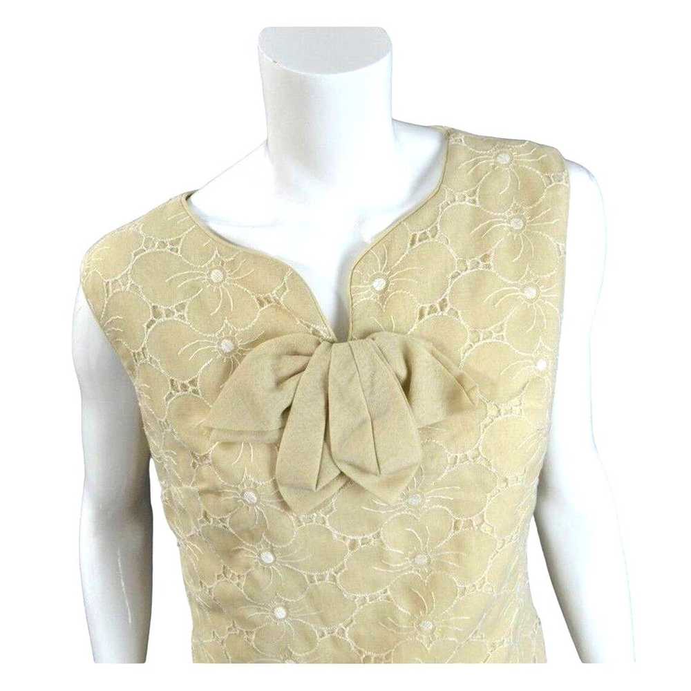 Flair of Miami cotton vintage dress 50s-60s SZ 12… - image 2