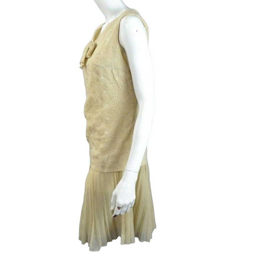 Flair of Miami cotton vintage dress 50s-60s SZ 12… - image 5