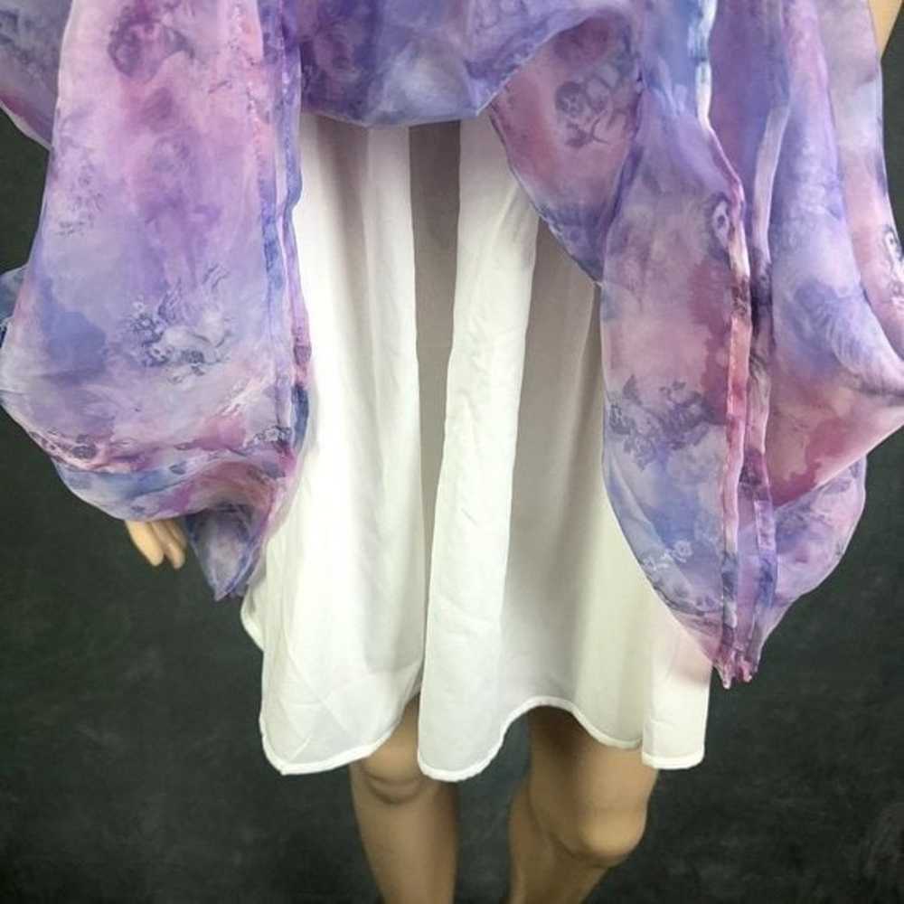 Sugar Thrillz Dress On Cloud Nine Sheer Organza B… - image 3