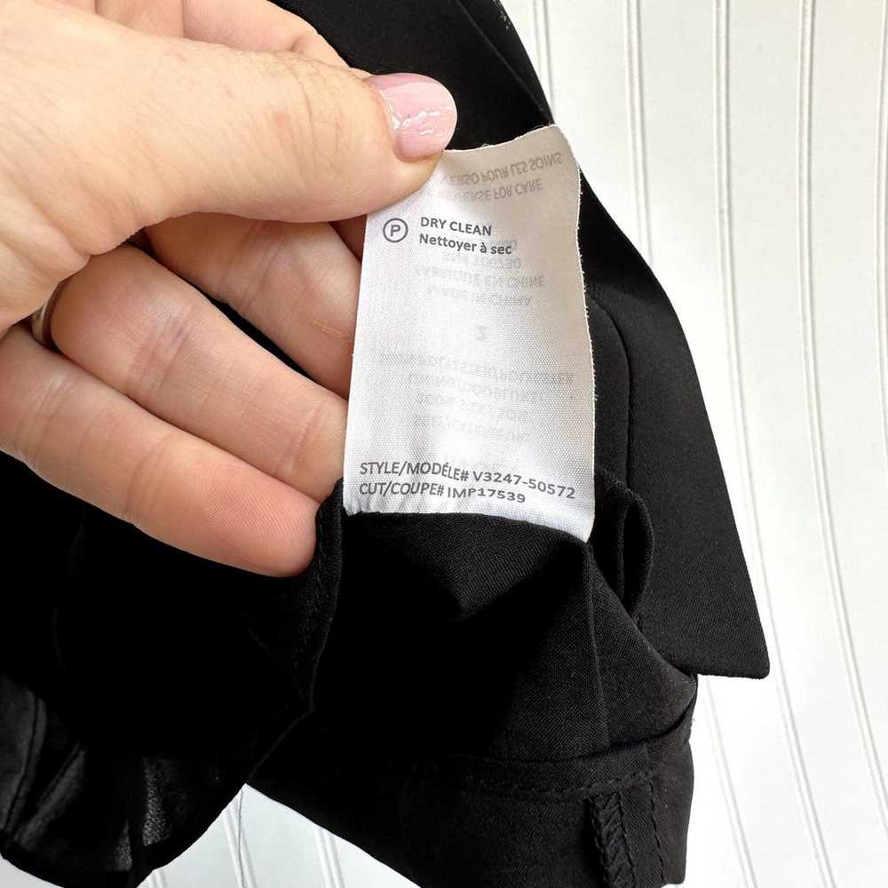 Vince Silk Pleated Shirt Dress Lattice Bib Long S… - image 10
