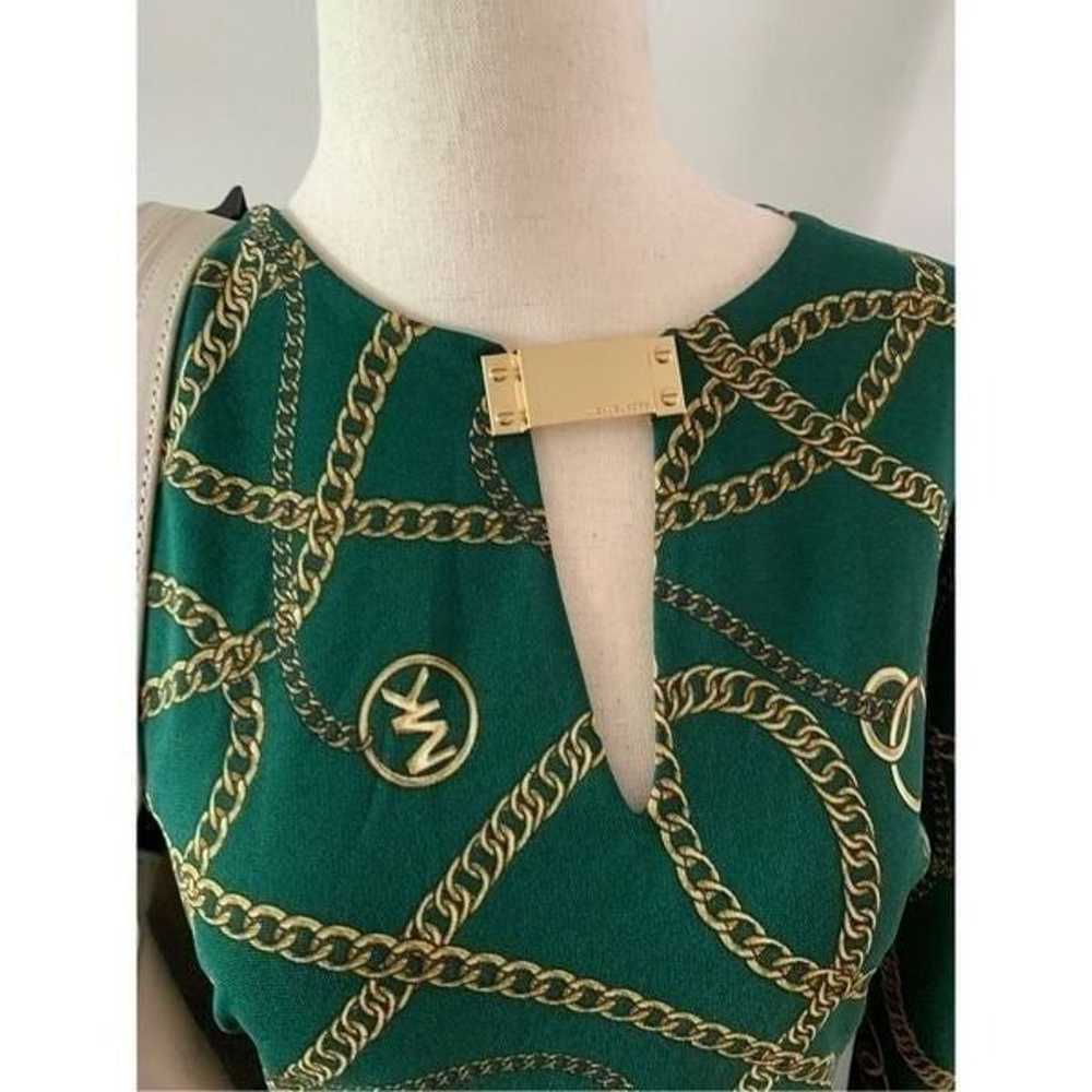 Michael Kors, green dress size small - image 2