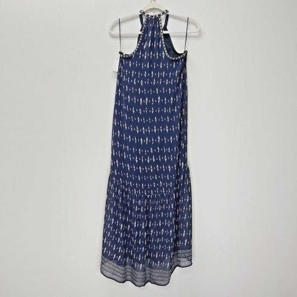 New Joie Maryanna Silk Bohemian Maxi Dress Blue S… - image 8