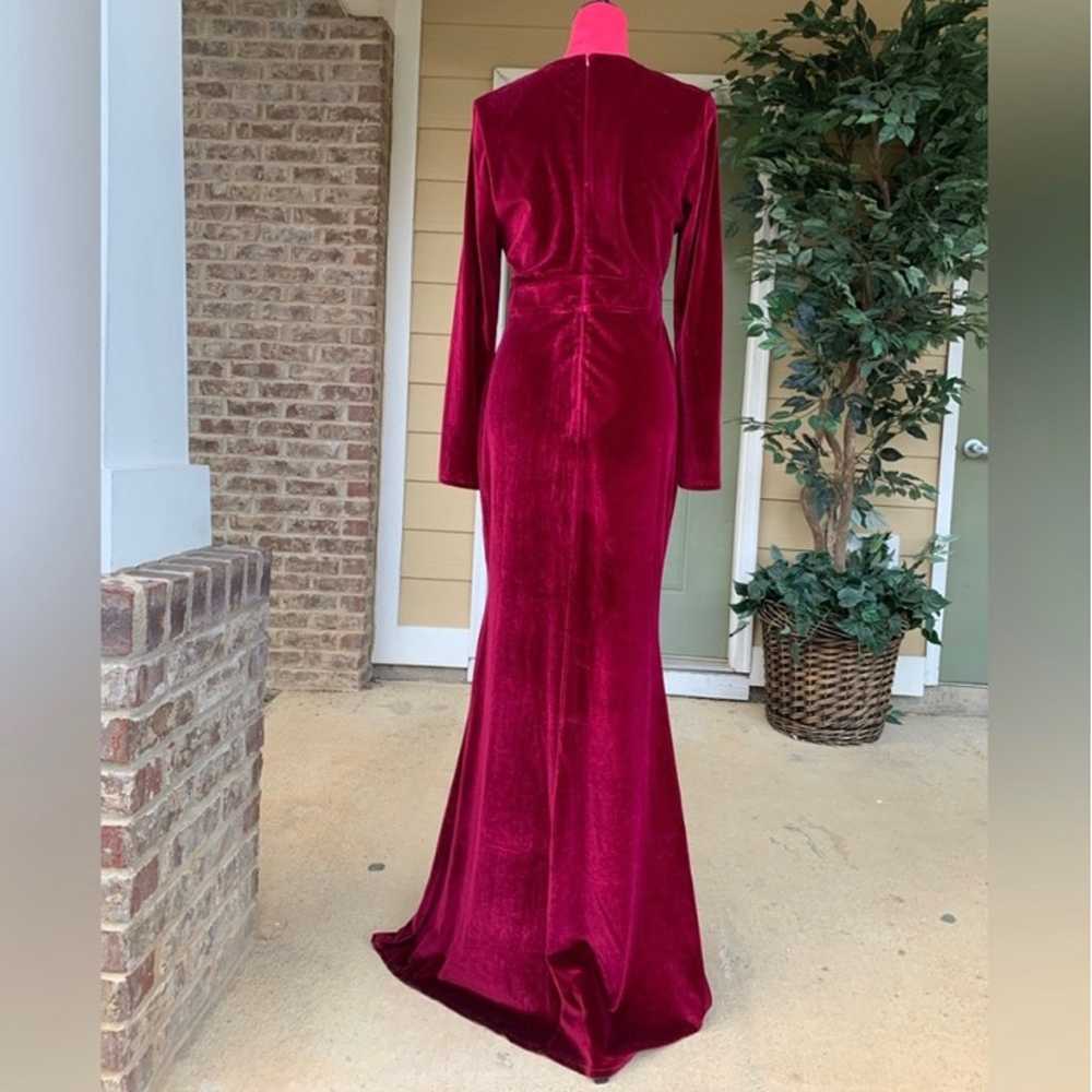 Missord Velvet Long sleeve Elegant Evening Gown - image 9