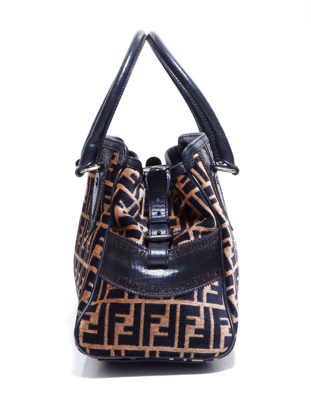 Fendi Pre-Owned Zucca Pile handbag - Black - image 4