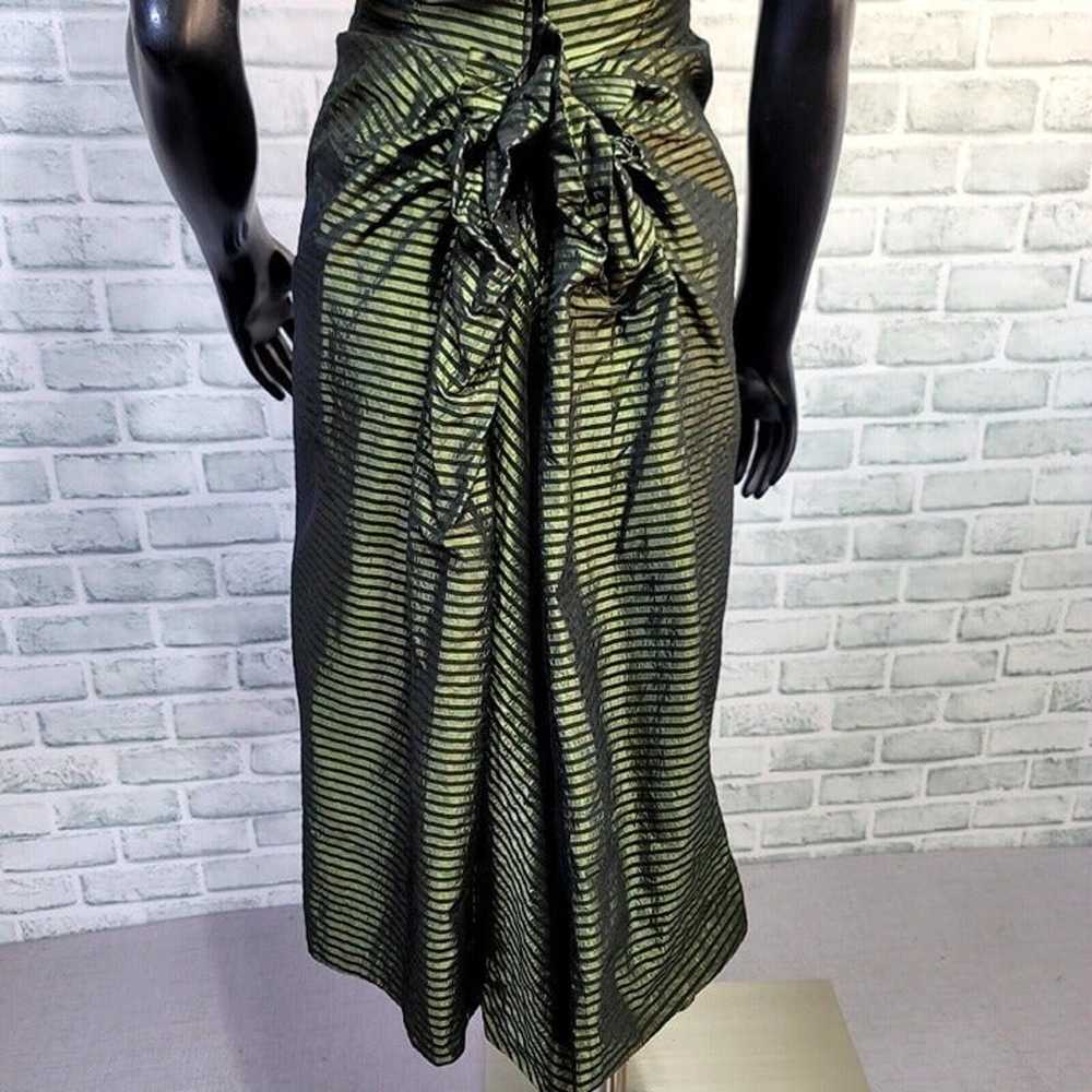 Vintage 60s Young American Deb Womens XS Green Bl… - image 10