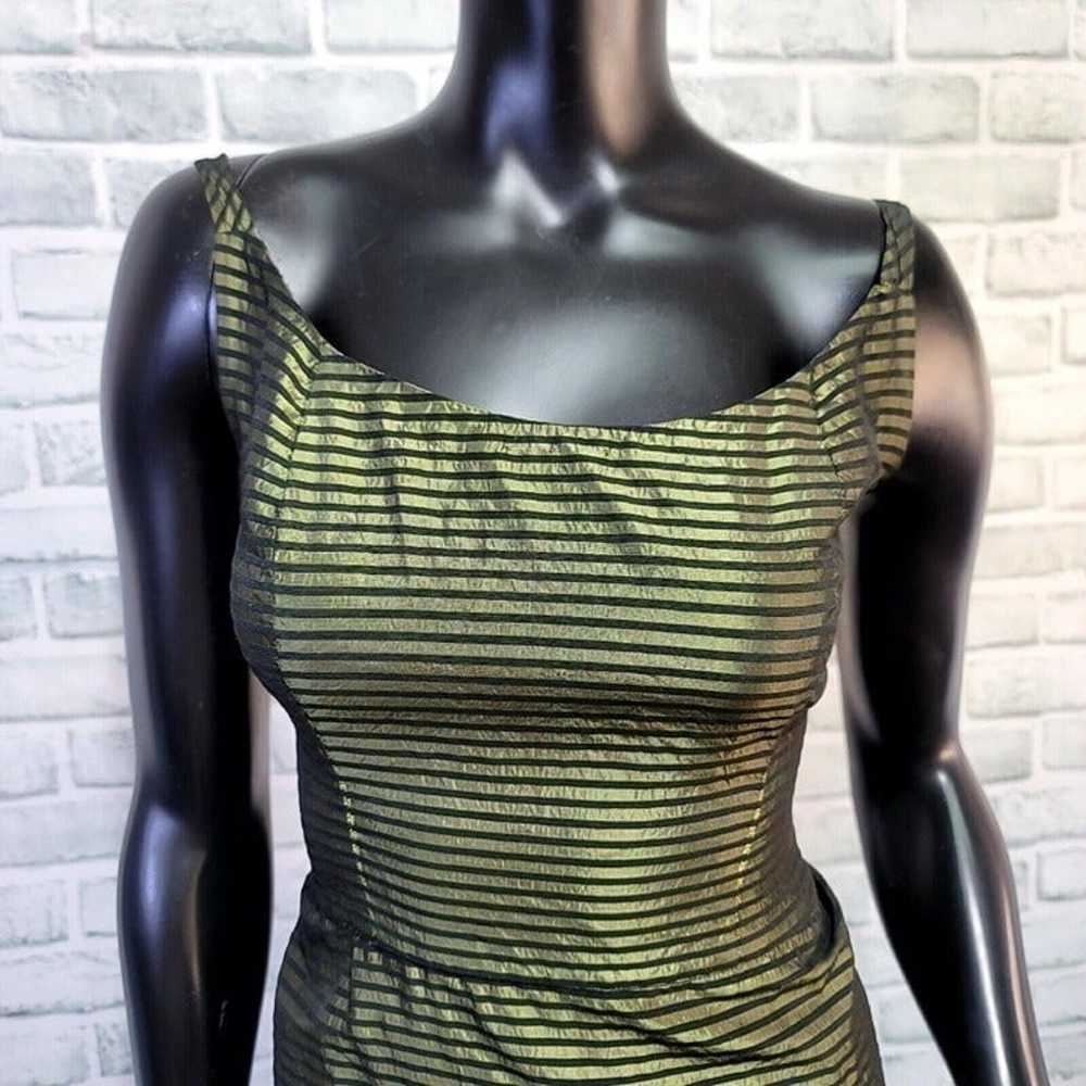 Vintage 60s Young American Deb Womens XS Green Bl… - image 3