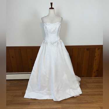 **Gorgeous Allure Bridals A Line Wedding Gown!