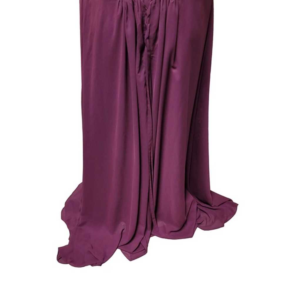 Size 26 Formal Dress Maroon/Purple Prom Wedding E… - image 11