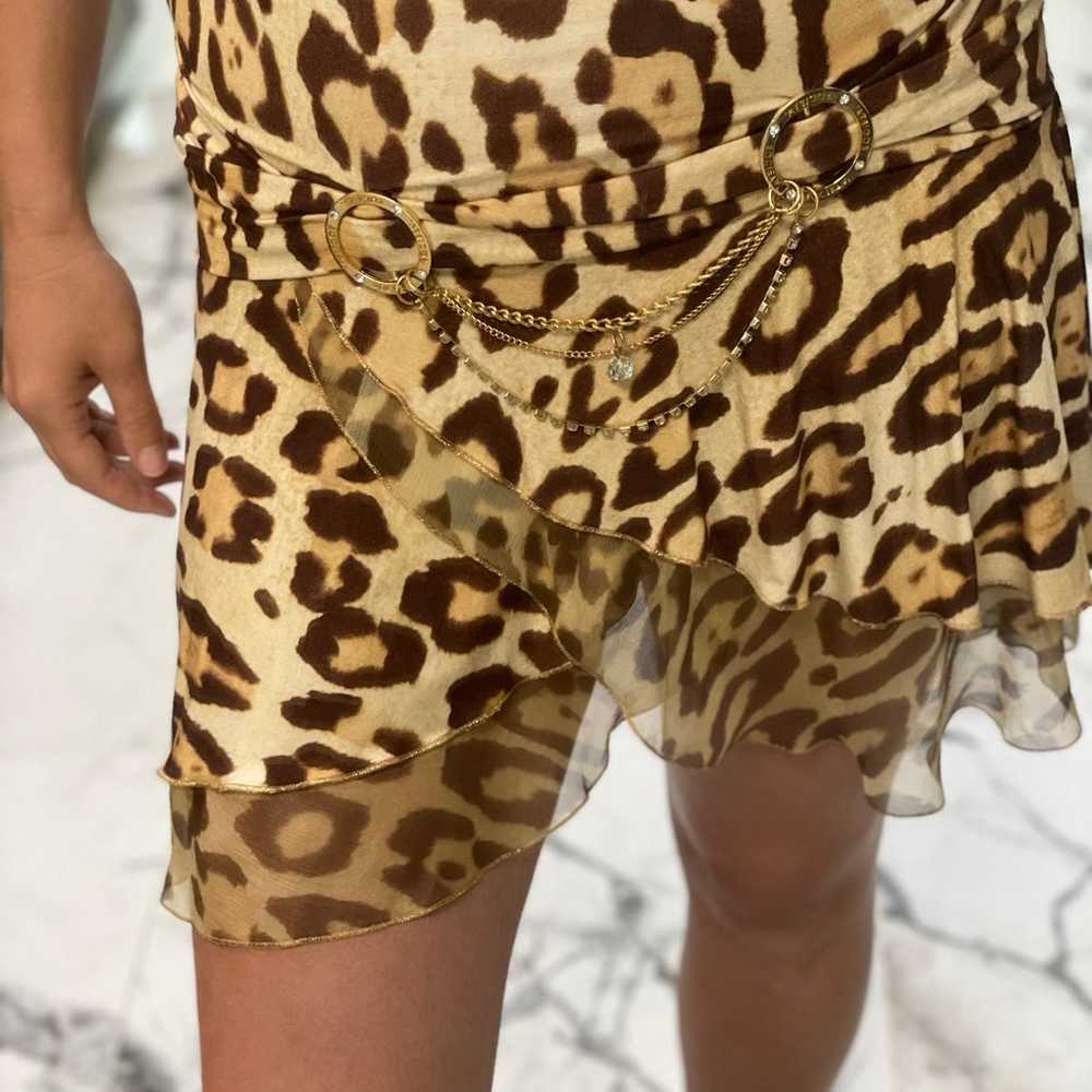 Like NEW SOCIETA Leopard Print Dress - image 8