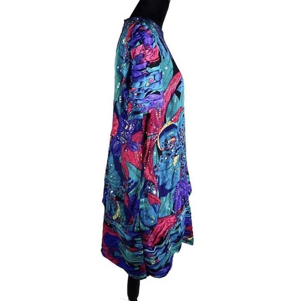 Vintage Judith Ann Creations Silk Beaded Sequin B… - image 7