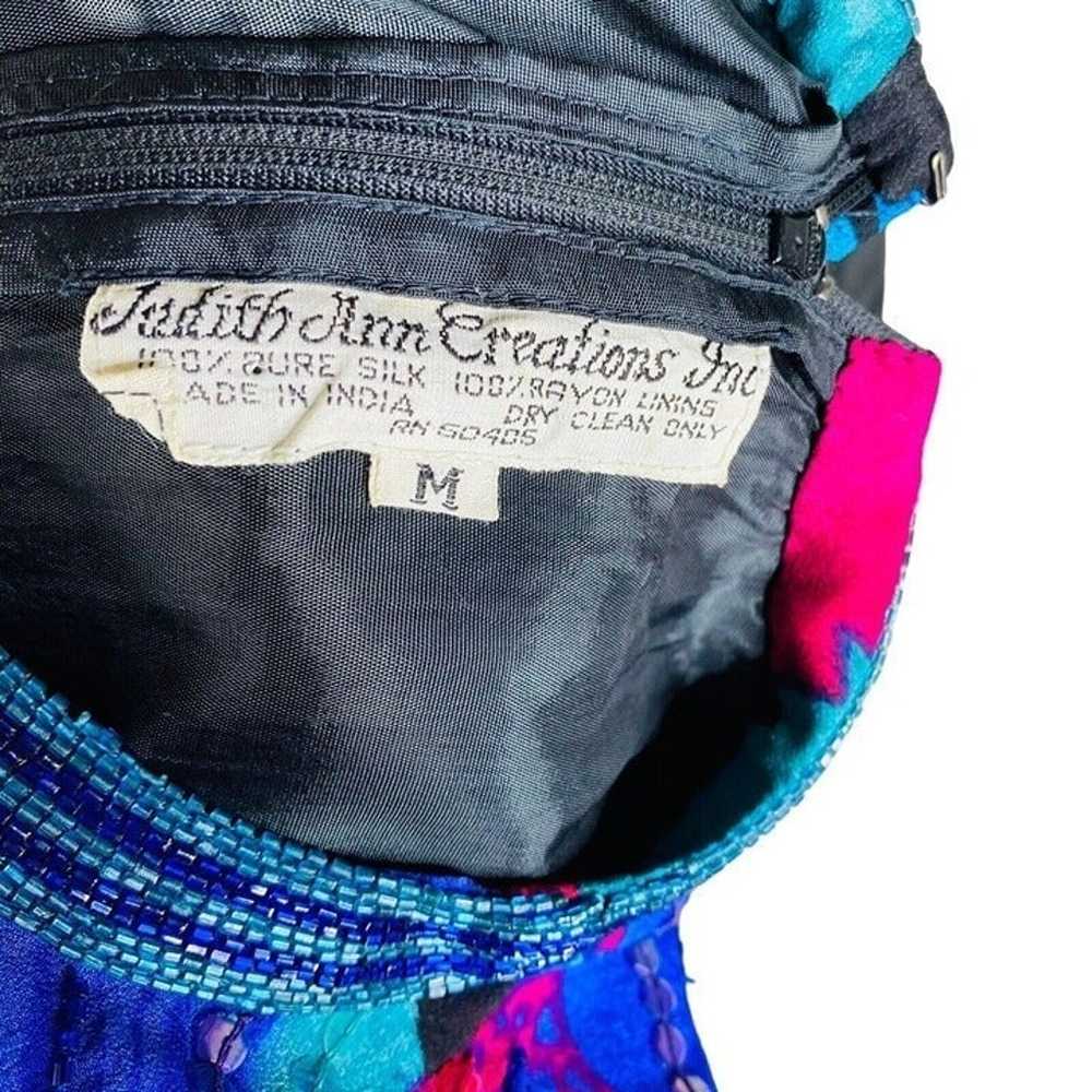 Vintage Judith Ann Creations Silk Beaded Sequin B… - image 9
